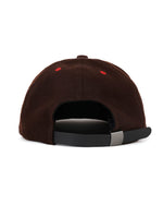 FLANNEL CLASSIC LOGOHEAD 6 PANEL HAT - BROWN 3