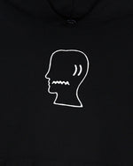 BRAIN DEAD LOGOHEAD HOODIE - BLACK 3