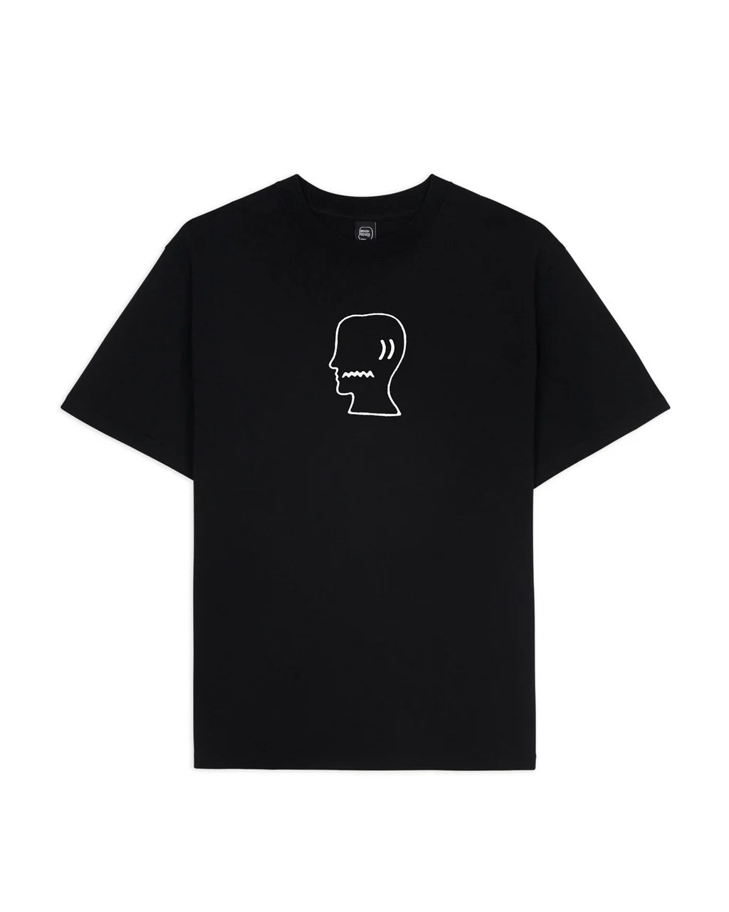 BRAIN DEAD LOGO HEAD T-SHIRT - BLACK 1