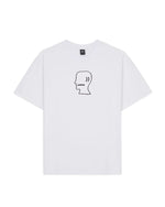 BRAIN DEAD LOGO HEAD T-SHIRT - WHITE 1