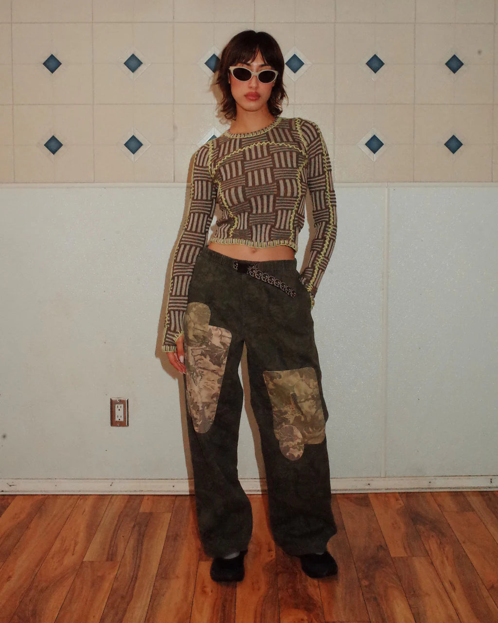 PATCHWORK CLIMBER PANT - LEAF CAMO 5