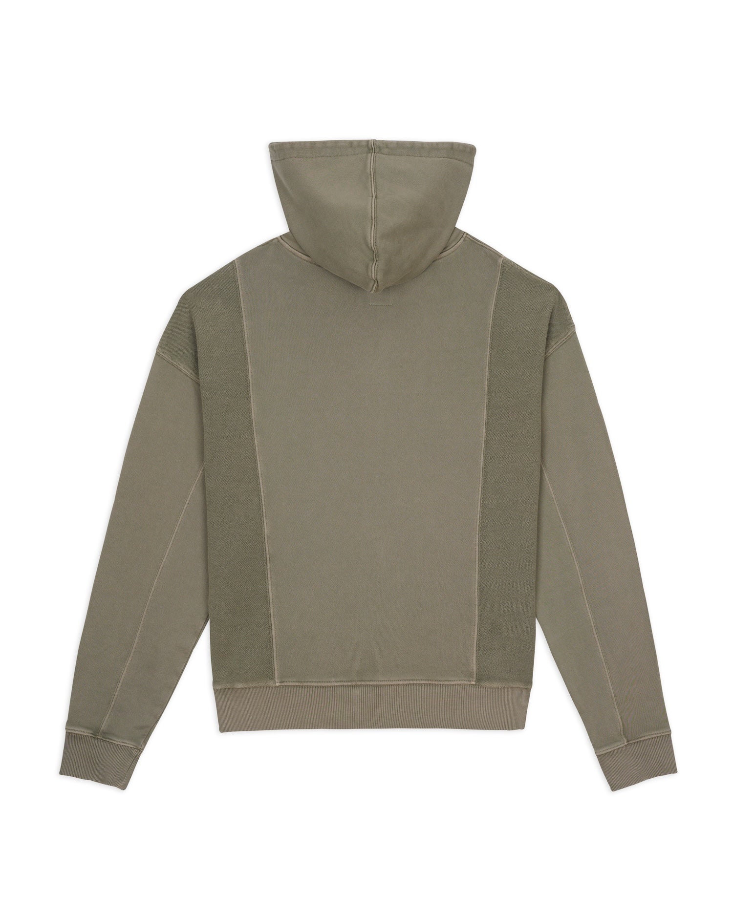MENDOZA CROPPED HOODIE - CEMENT 10