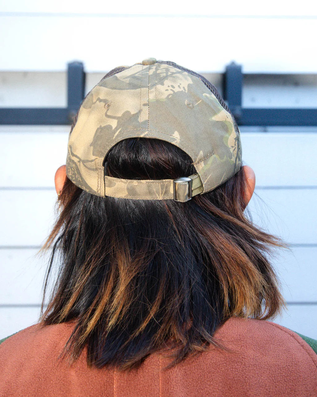 MESH PANEL LOGOHEAD HAT - LEAF CAMO 4
