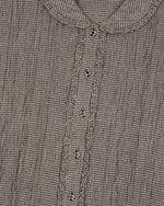 MICRO GINGHAM MERCADO TOP - COCOA 2