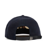 WANING CRESCENT CURVED FRONT 6 PANEL HAT - NAVY MULTI 2