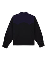 NYLON WESTERN SHIRT - BLACK 2