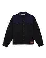 NYLON WESTERN SHIRT - BLACK 1