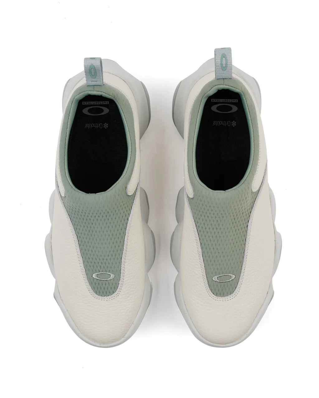 OAKLEY FACTORY TEAM SUEDE FLESH - LILY PAD / WHITE 4