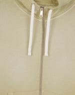 PADDED ELBOW ZIP-UP HOODIE - SAND 7