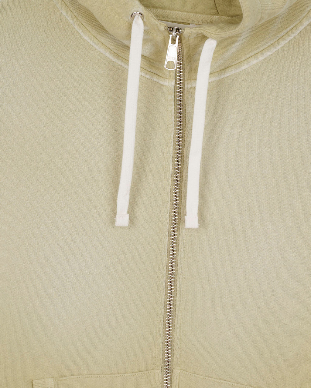 PADDED ELBOW ZIP-UP HOODIE - SAND 7