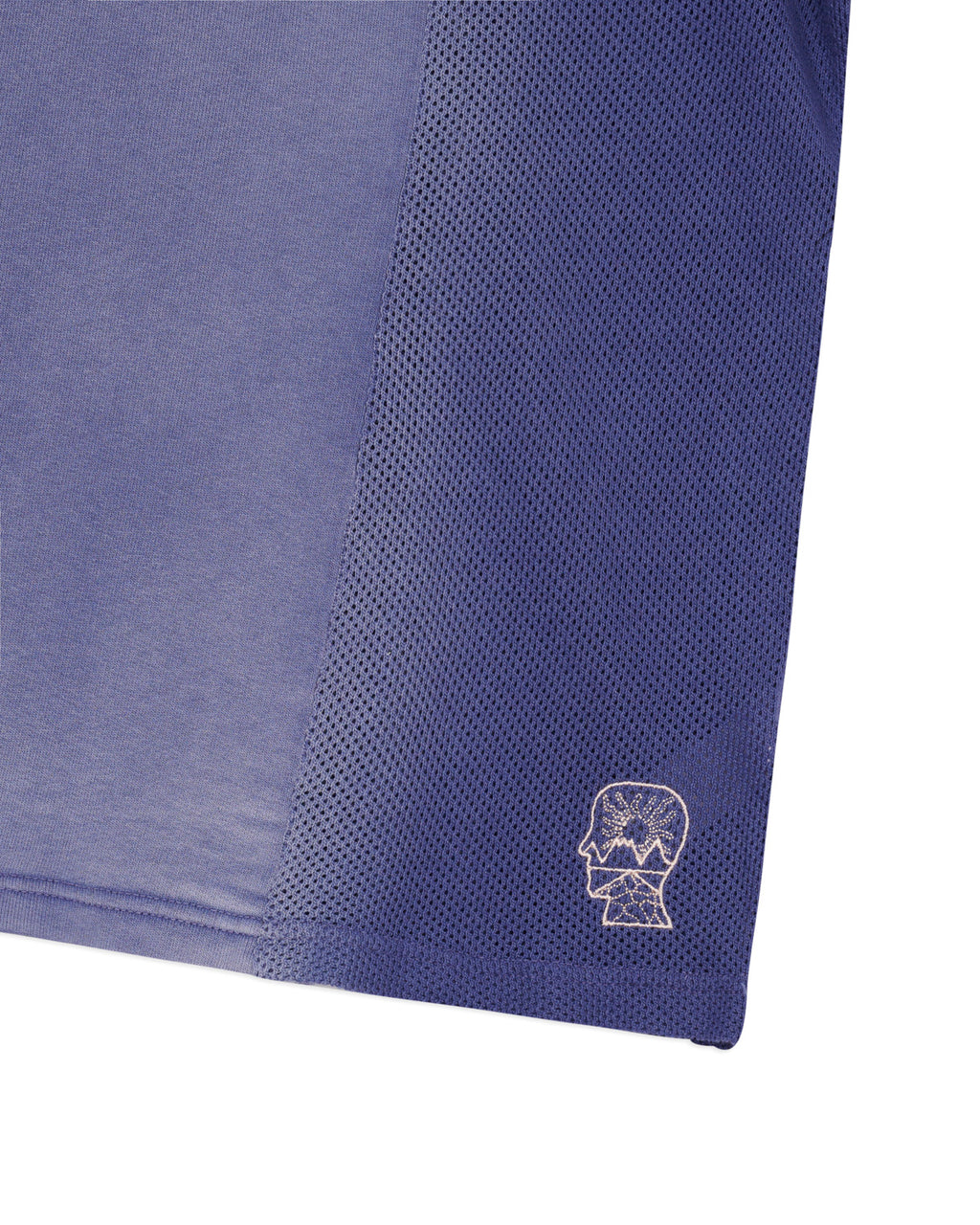 PANELED PIGMENT FOOTBALL SHIRT - NAVY 2
