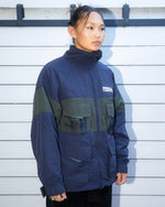 PANELED SNOW JACKET - NAVY 6