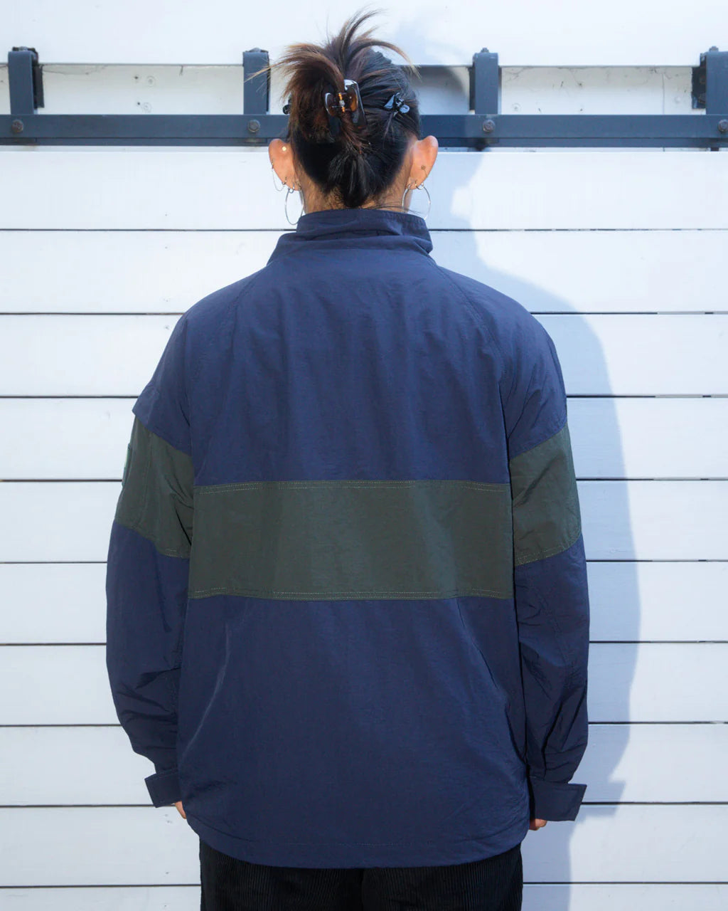 PANELED SNOW JACKET - NAVY 7