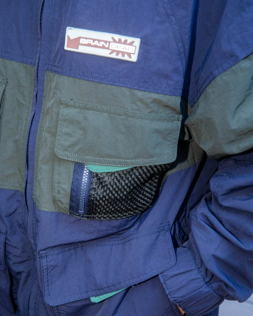 PANELED SNOW JACKET - NAVY 9