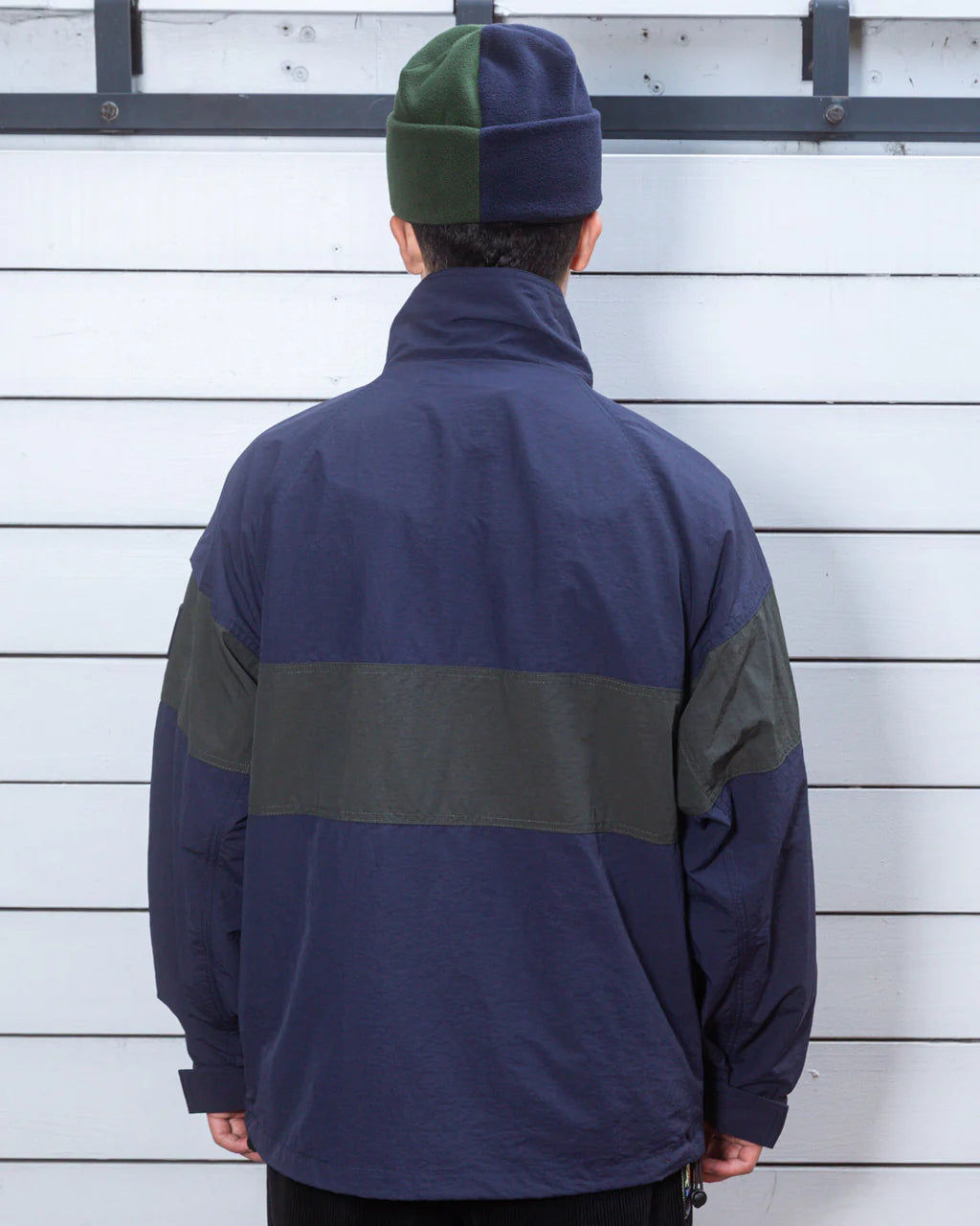 PANELED SNOW JACKET - NAVY 4