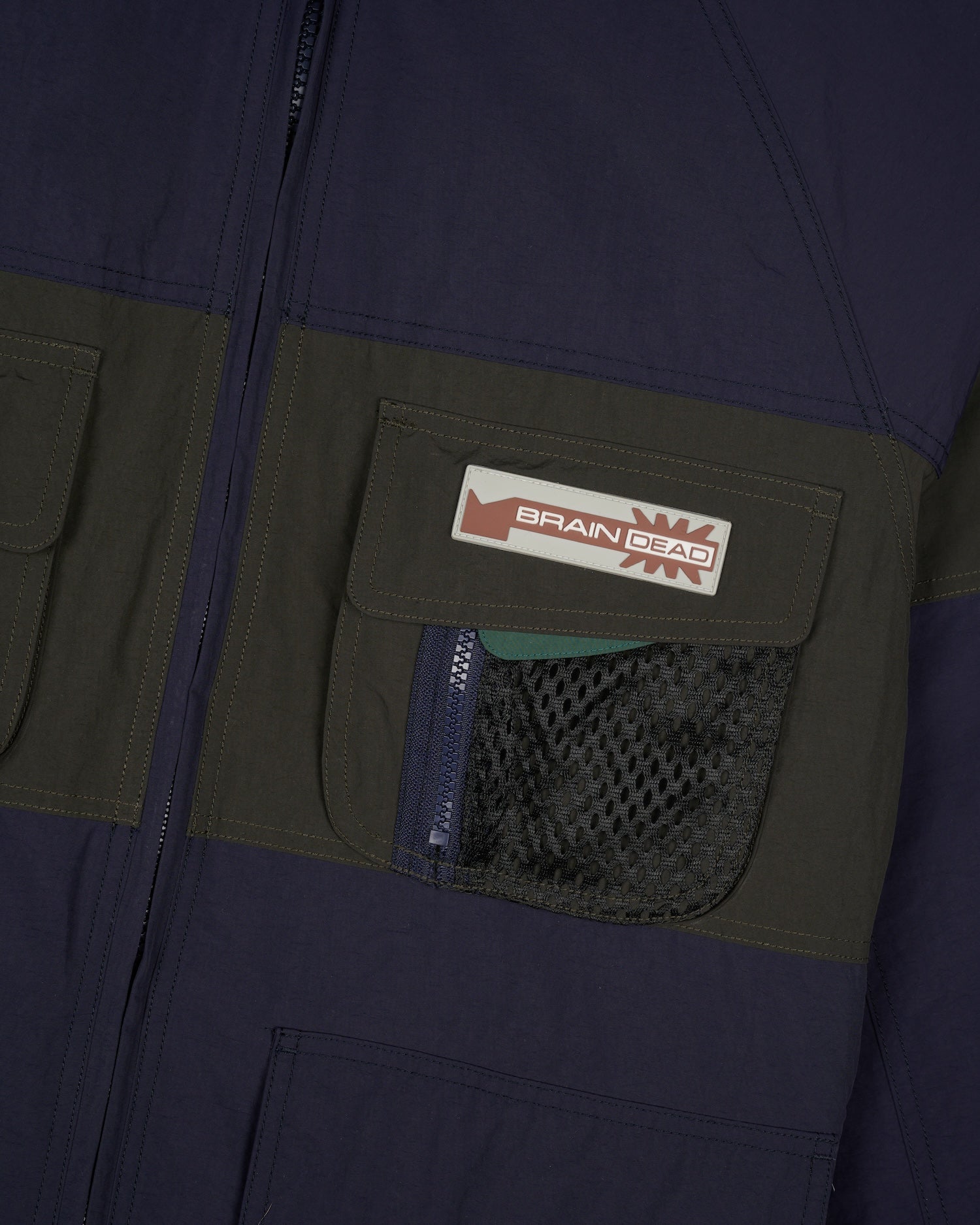 PANELED SNOW JACKET - NAVY 11