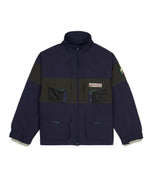 PANELED SNOW JACKET - NAVY 1