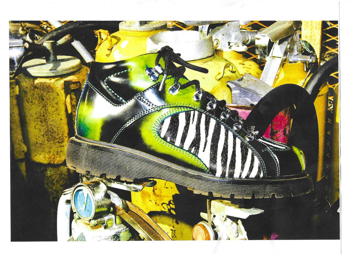 Dr. Martens x Brain Dead WAYBORNE BOOT - BLACK+MULTI 4
