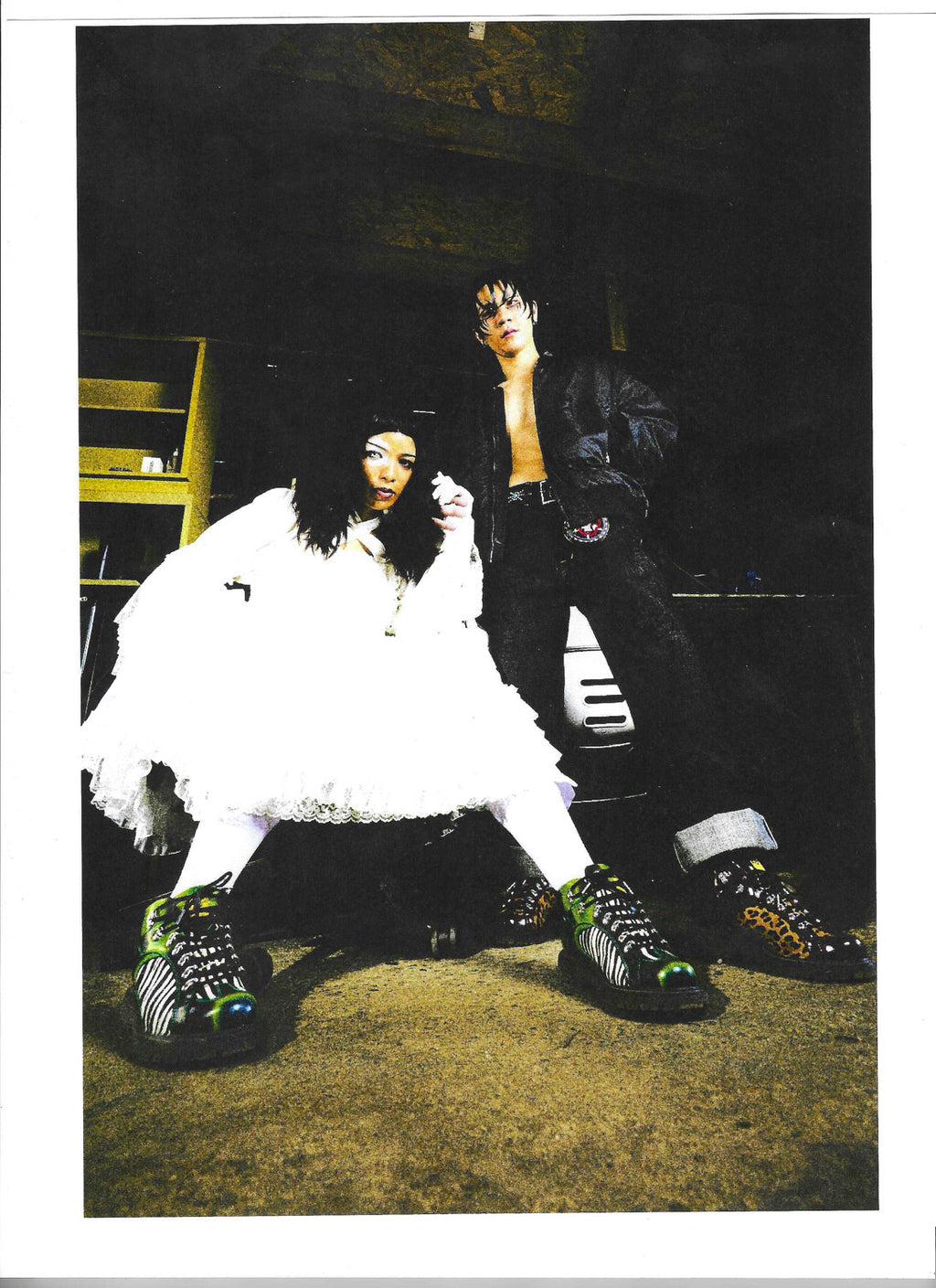 Dr. Martens x Brain Dead WAYBORNE BOOT - BLACK+MULTI 9