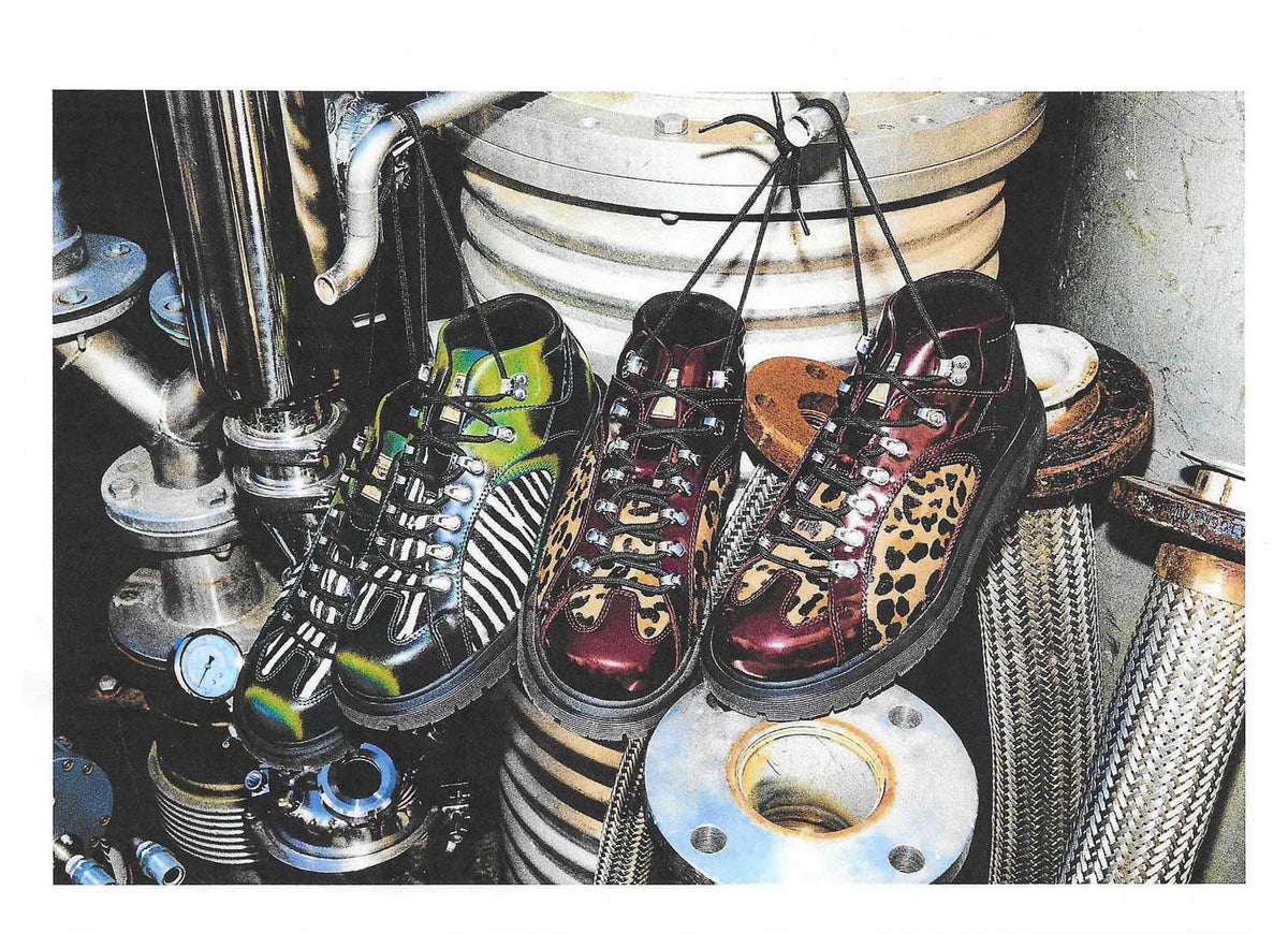 Dr. Martens x Brain Dead WAYBORNE BOOT - BLACK+MULTI 11