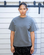 PIGMENT PIQUE T-SHIRT - WASHED BLACK 2