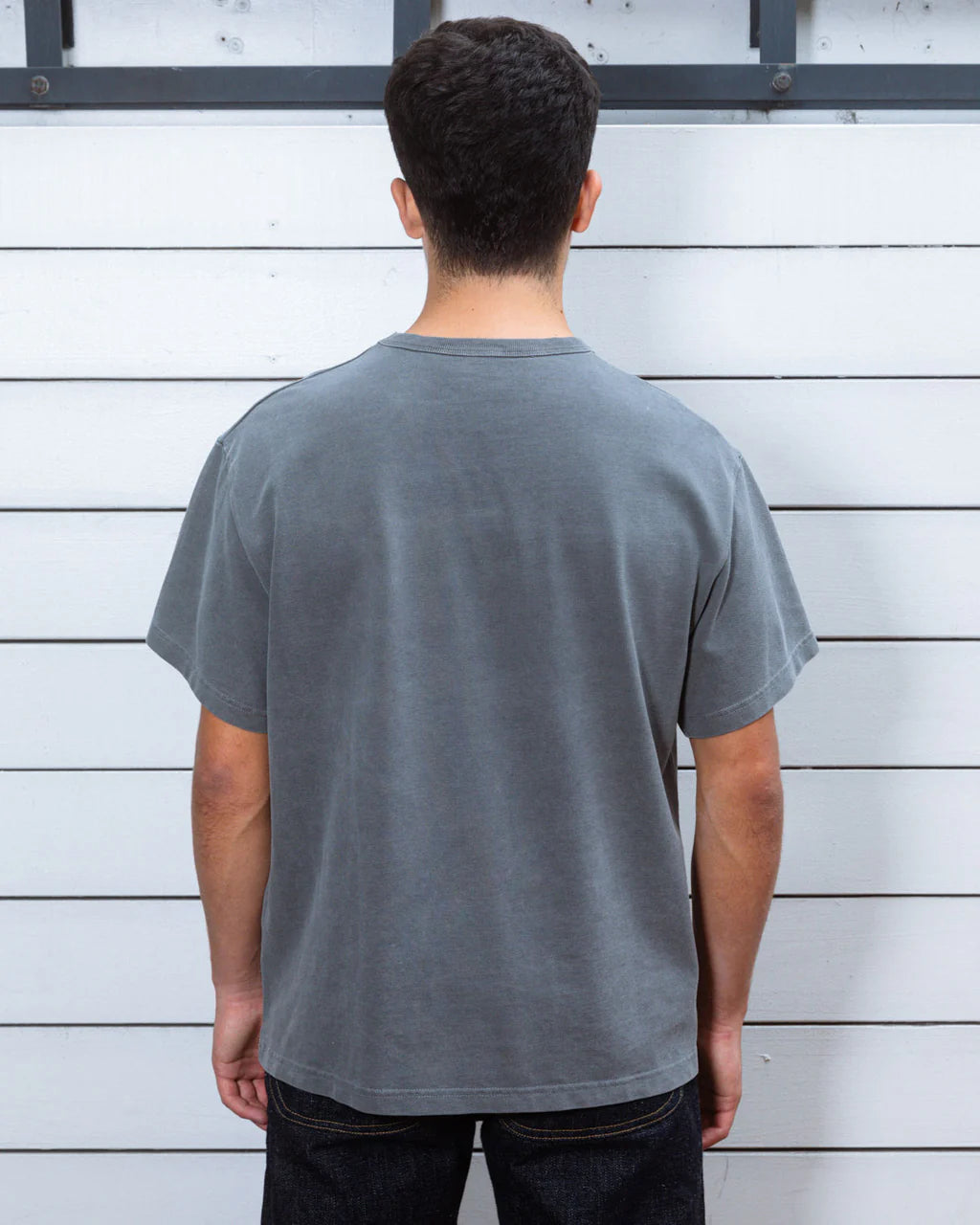 PIGMENT PIQUE T-SHIRT - WASHED BLACK 3