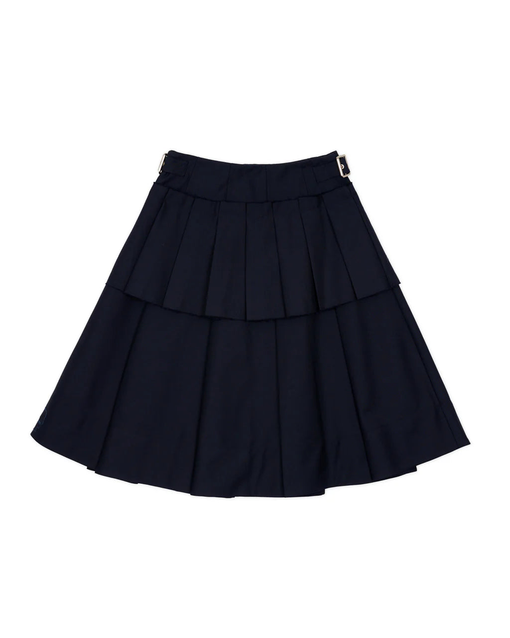 PLEATED SKIRT - MIDNIGHT BLUE 1
