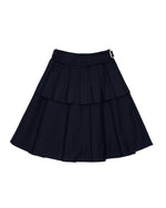 PLEATED SKIRT - MIDNIGHT BLUE 1