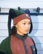 POLAR FLEECE JESTER BEANIE - MULTI 3