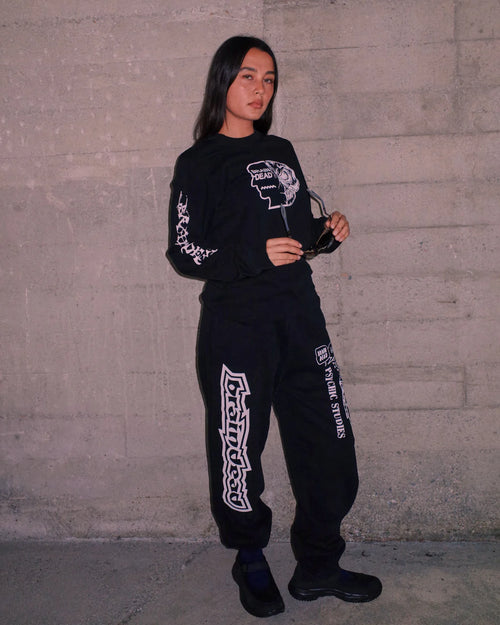 PSYCHIC STUDIES SWEATPANT - BLACK 2