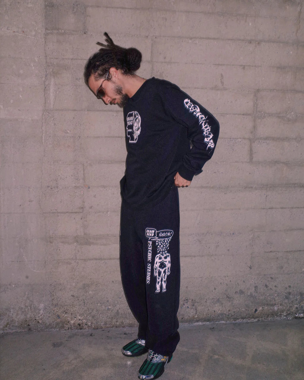 PSYCHIC STUDIES SWEATPANT - BLACK 4