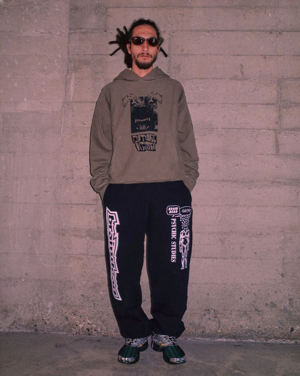PSYCHIC STUDIES SWEATPANT - BLACK 5