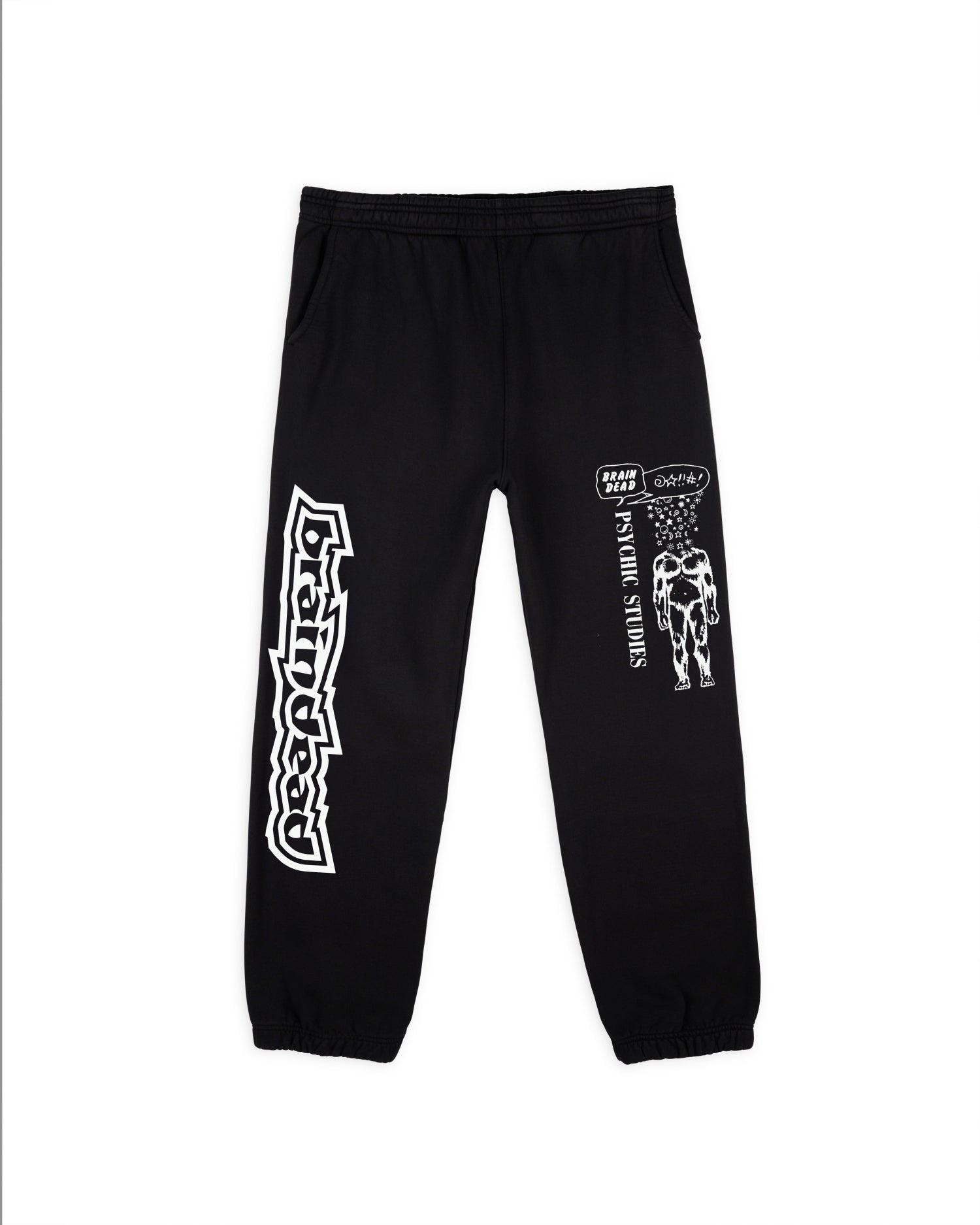 PSYCHIC STUDIES SWEATPANT - BLACK 1