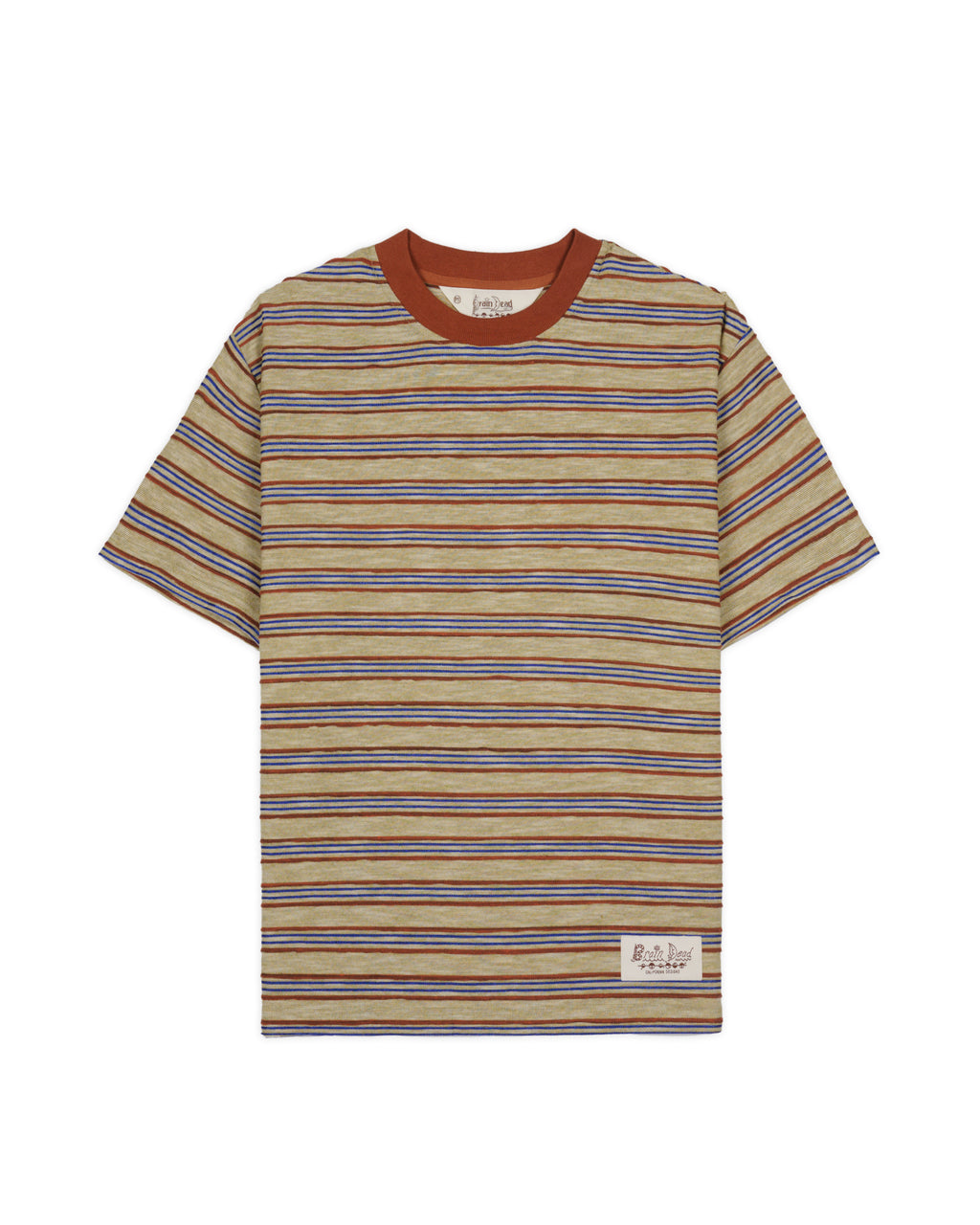 PUDU STRIPE SHORT SLEEVE - NATURAL