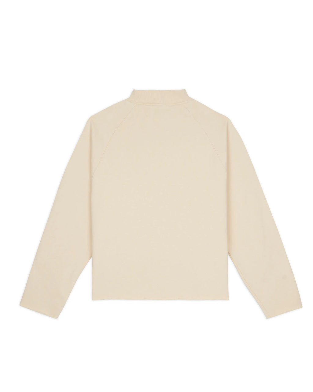 RAGLAN MOCK NECK PULLOVER - WHITE 5