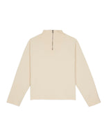 RAGLAN MOCK NECK PULLOVER - WHITE 1