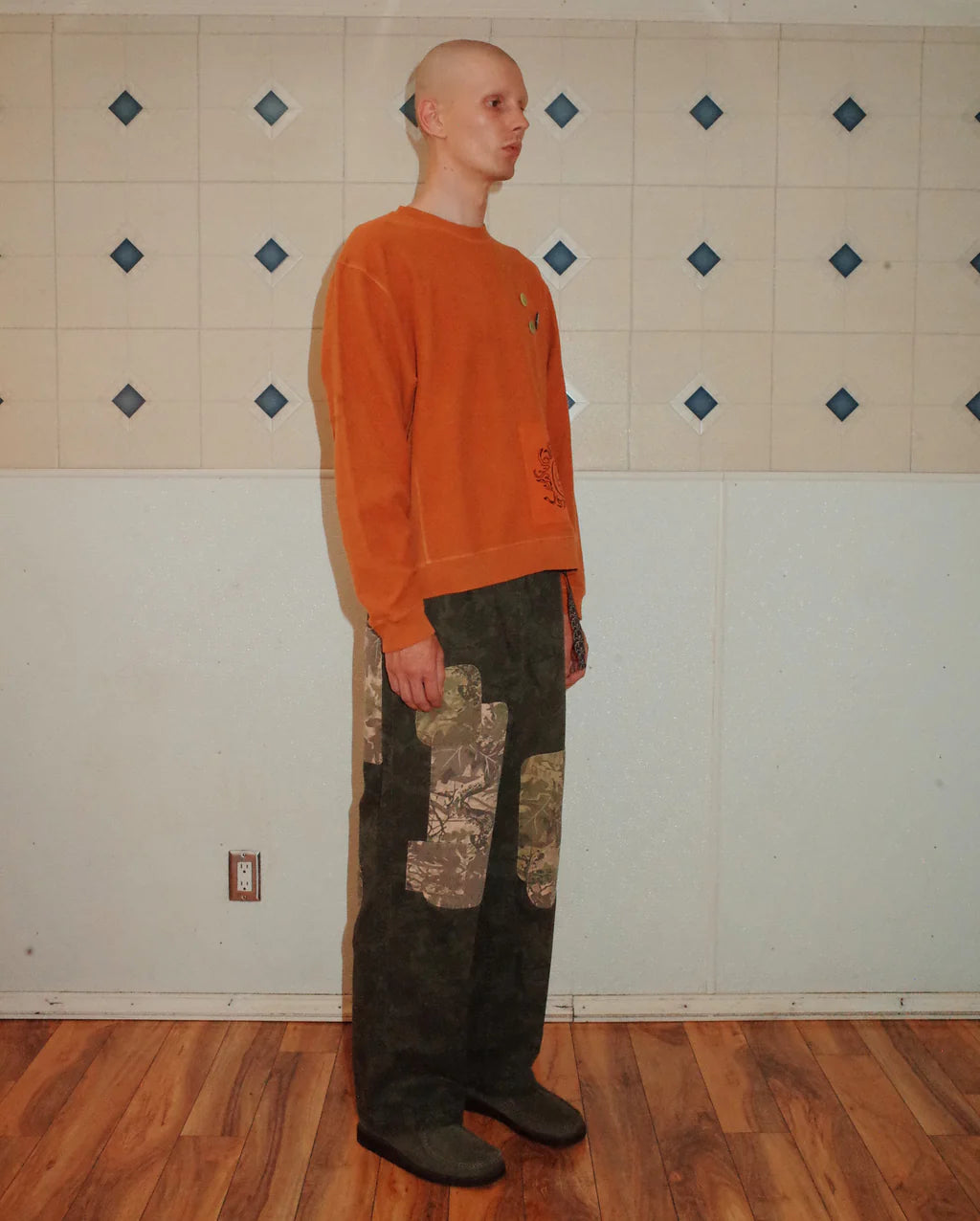 PATCHWORK CLIMBER PANT - LEAF CAMO 3