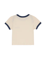 RIBBED ENVELOPE BABY TEE - NATURAL 3