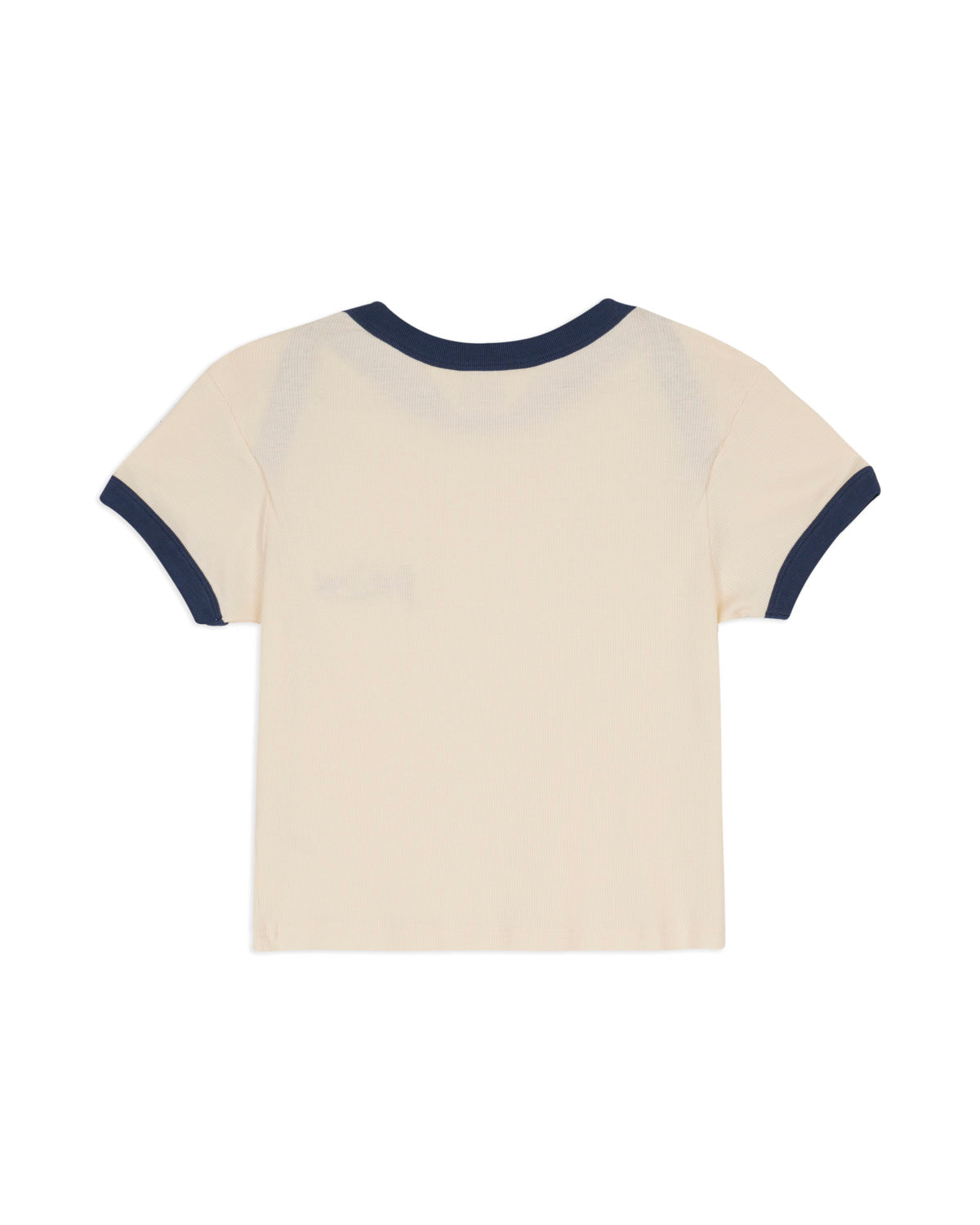 RIBBED ENVELOPE BABY TEE - NATURAL 3