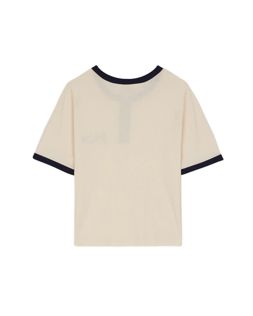 RIBBED HENLEY - NATURAL 6