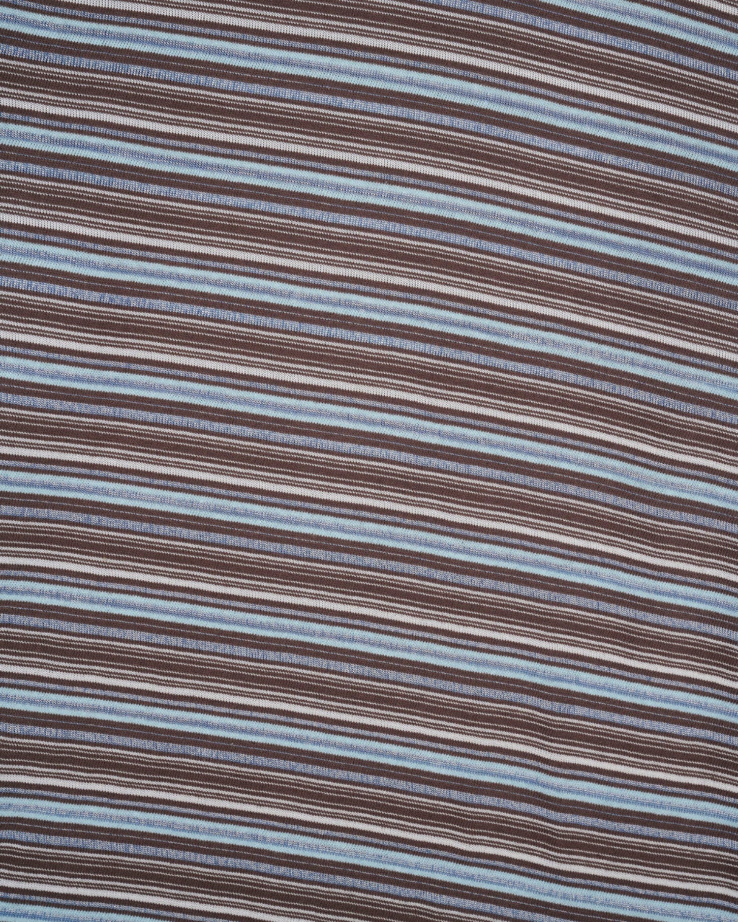 ROMY MULTI STRIPE LONG SLEEVE T-SHIRT - BROWN 6