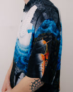 COPIA SHORT SLEEVE BUTTON DOWN SHIRT - BLACK MULTI 7