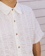 TWISTED PIPING SHIRT - NATURAL 5
