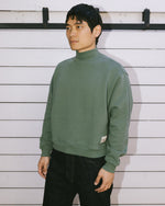 TURTLE NECK SWEATSHIRT - GREEN 3