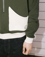 ZIP HOODIE - GREEN 8