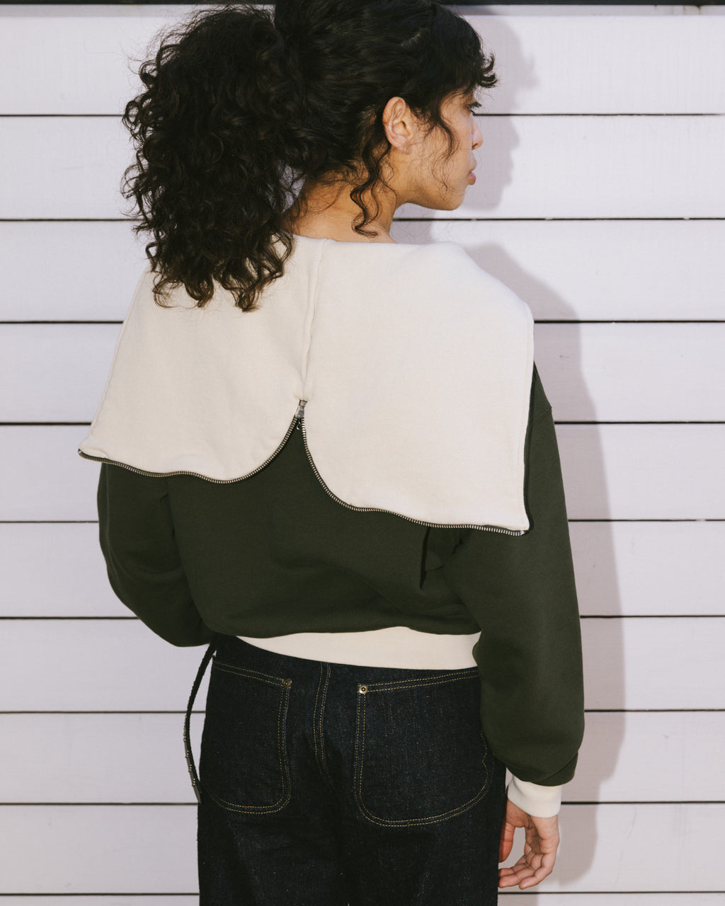 ZIP HOODIE - GREEN 6