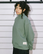 TURTLE NECK SWEATSHIRT - GREEN 6