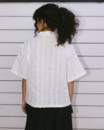 TWISTED PIPING SHIRT - NATURAL 7
