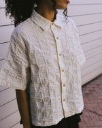 TWISTED PIPING SHIRT - NATURAL 8