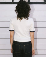 RIBBED HENLEY - NATURAL 4
